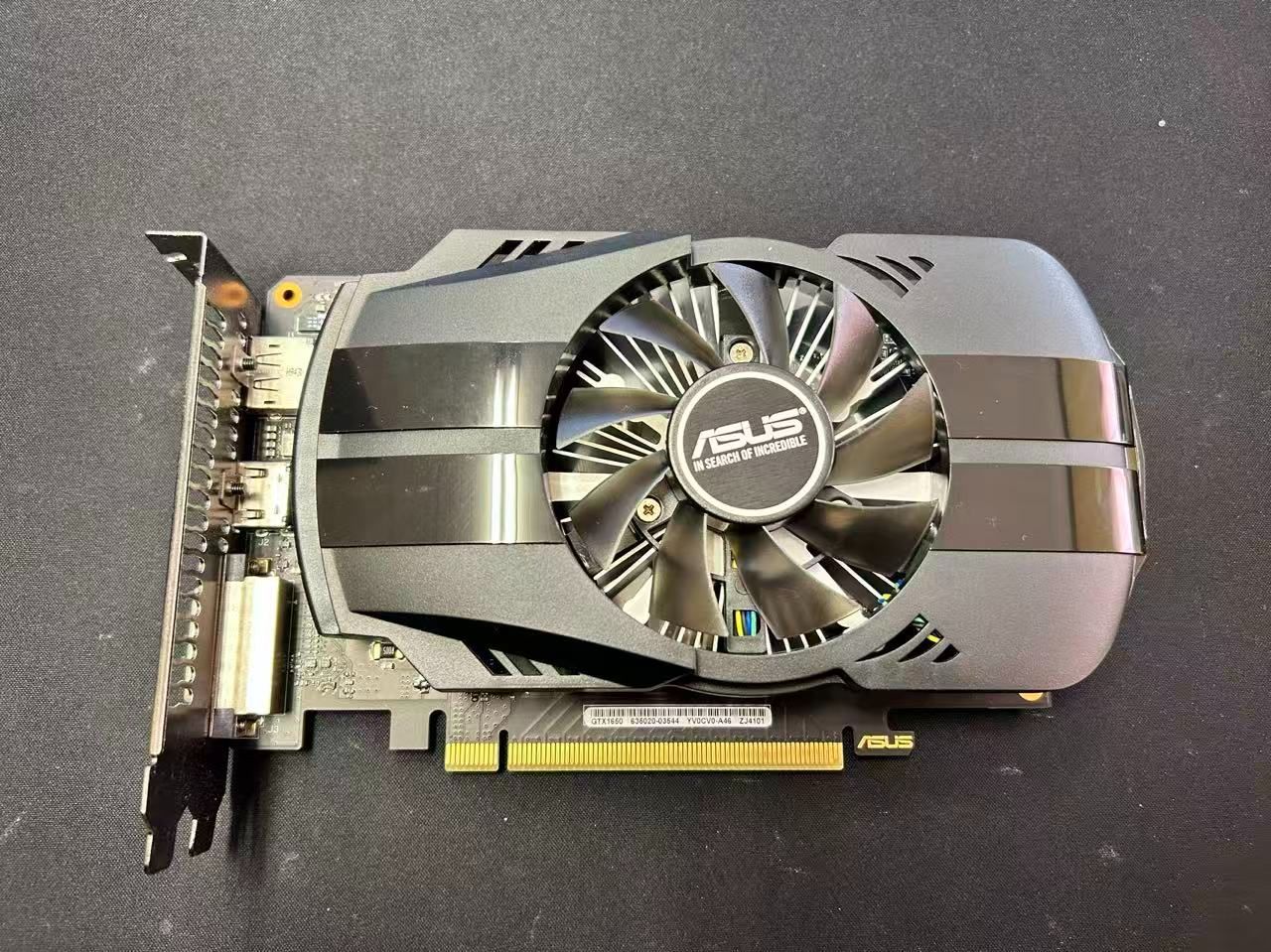 ASUS GTX1650 PH-GTX1650-O4G 中古グラボ 動作品 - メルカリ