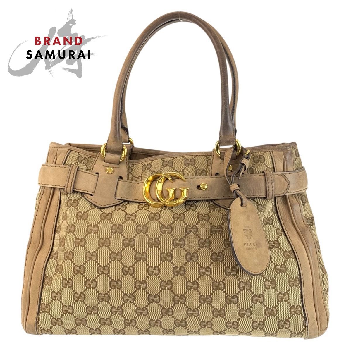Gucci レアシャンパンゴールド パーティーバッグ ハンドバッグ シルク 