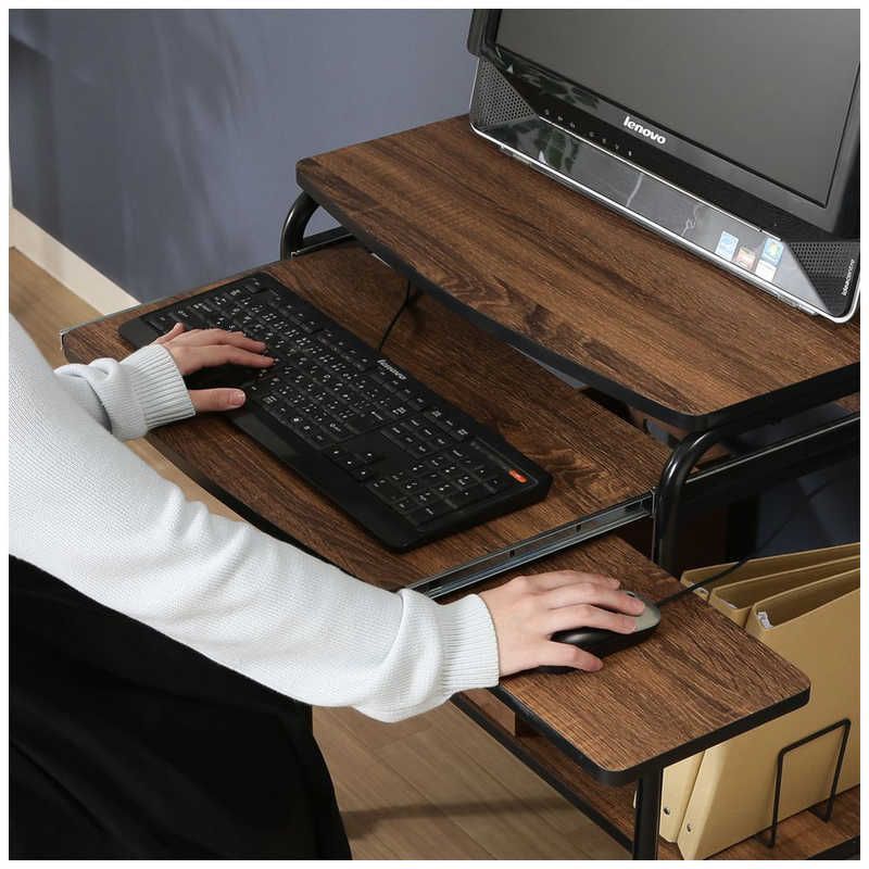 新品 未開封 】 不二貿易 シンプルPCデスク フィット BR 66741 未使用 