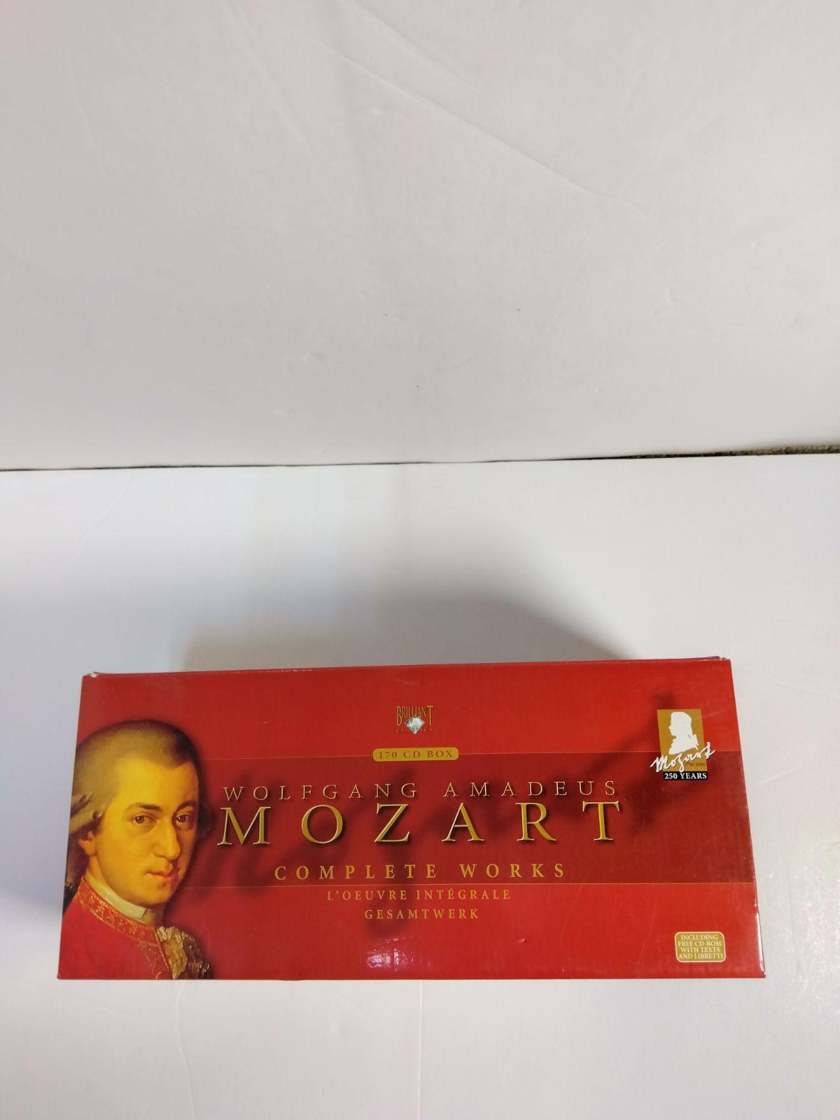 USED中古品】 MOZART COMPLETE WORKS 170 CD BOX モーツァルト作品大 