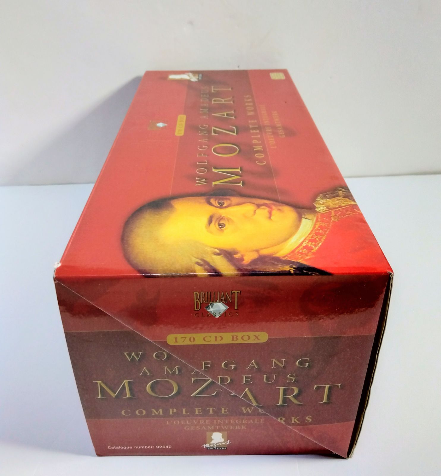 USED中古品】 MOZART COMPLETE WORKS 170 CD BOX モーツァルト作品大 