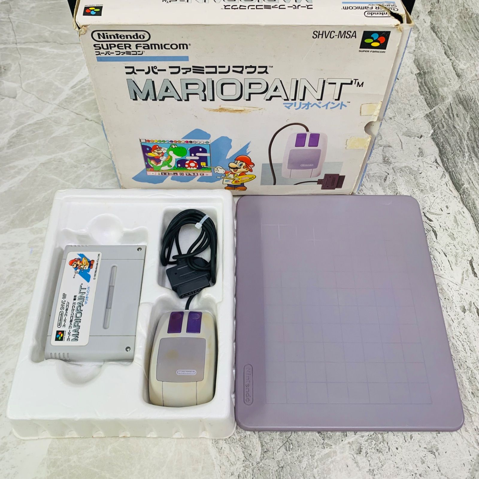 ★スーパーファミコンマウス　マリオペイント　未使用品 スーパーファミコンマウス マリオペイント - メルカリ