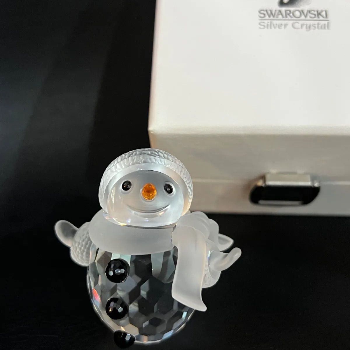 希少スワロフスキー SWAROVSKI スノーマン／Snowman クリスタルガラス 