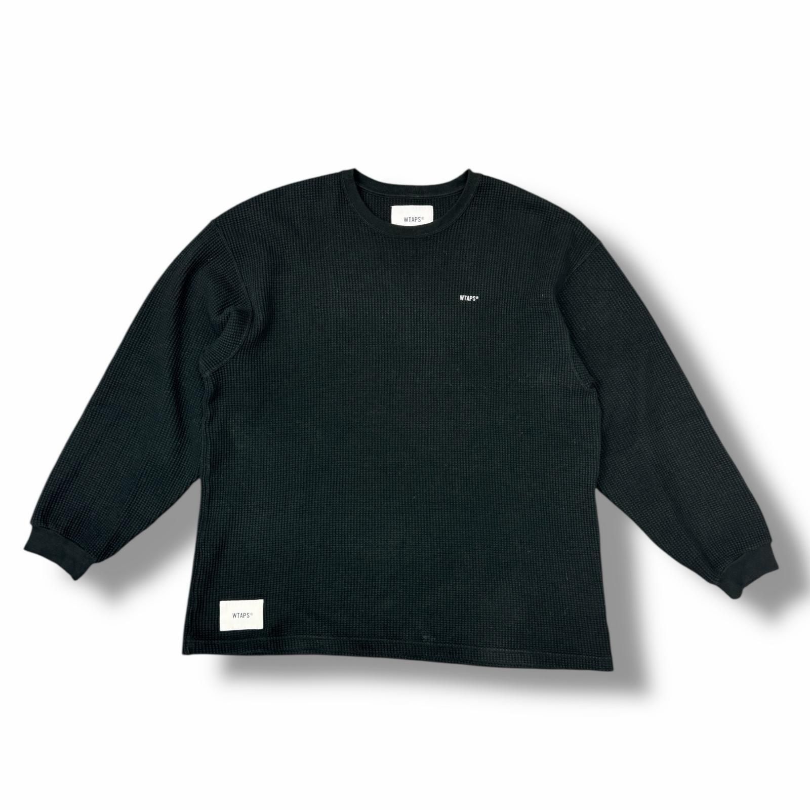 参考上代16500円 WTAPS 22AW Waffle / LS / Cotton. ワッフルロング 