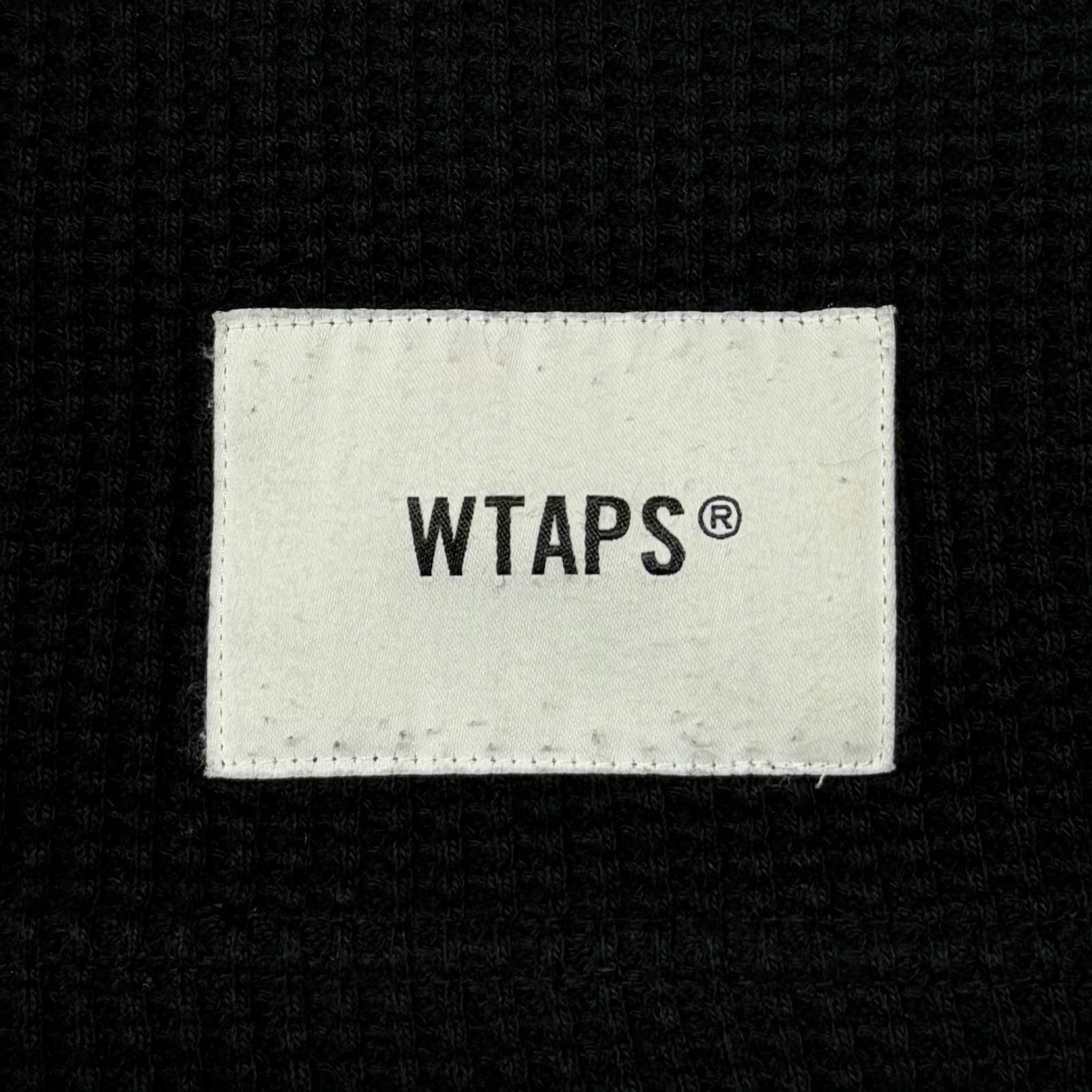参考上代16500円 WTAPS 22AW Waffle / LS / Cotton. ワッフルロング 