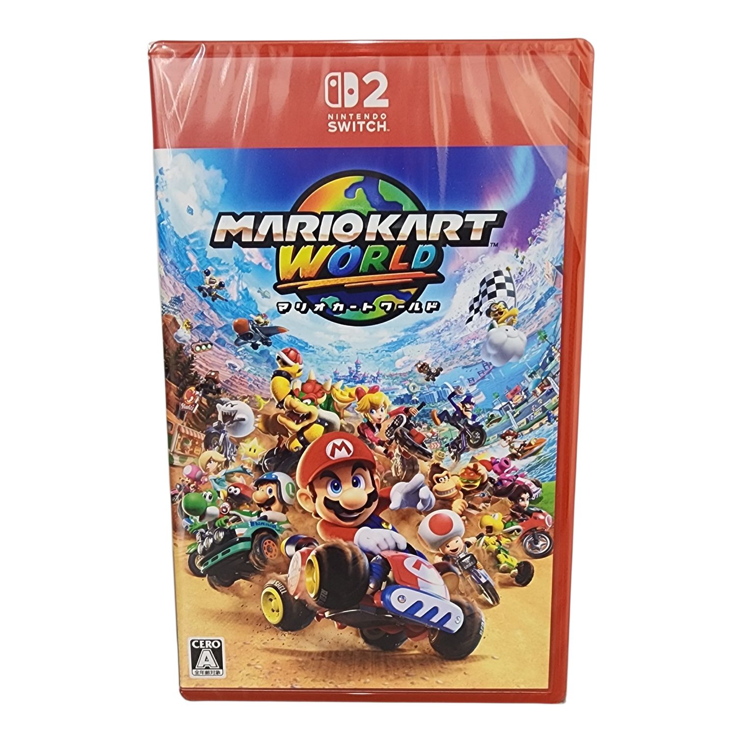 新品マリオカート ワールド Nintendo Switchシュリンク付き 新品未開封品】マリオカート ワールドシュリンク付き！Nintendo
