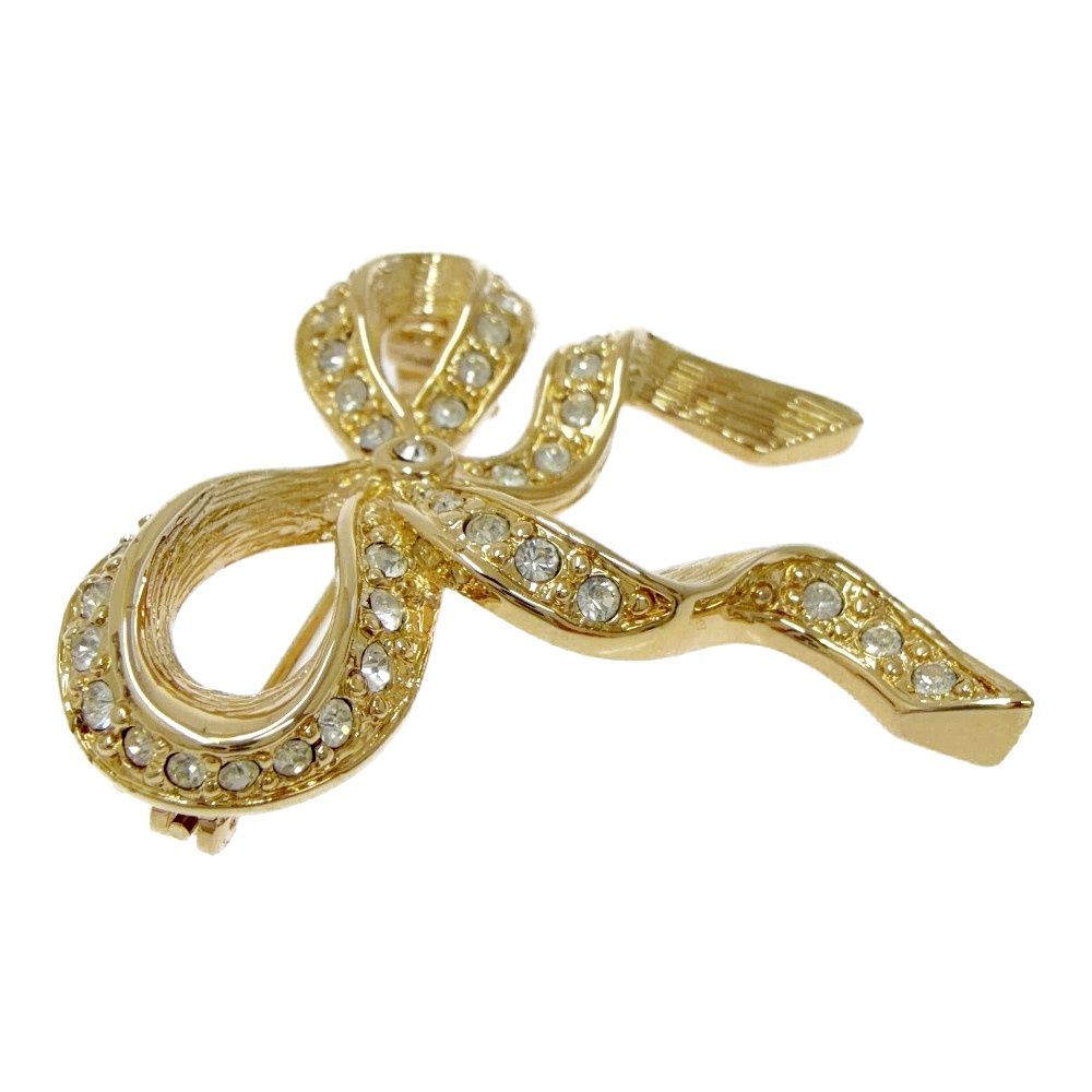 中古】Christian Dior クリスチャンディオール GP ラインストーン