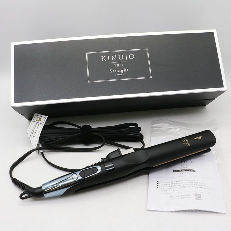 未使用 KINUJO PRO Straight KP001 ブラック (絹女プロ)ストレートヘア