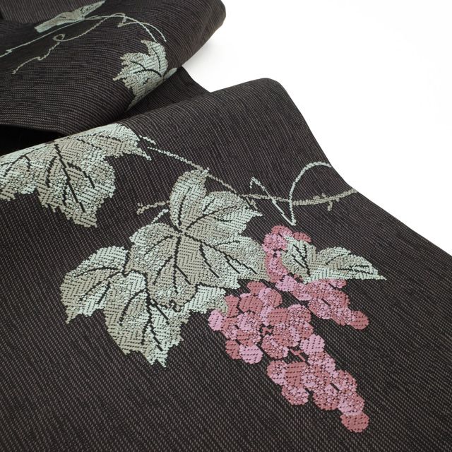 新古品】 名古屋帯 未使用 正絹 九寸 永治屋清左衛門 永井織物 さが美 