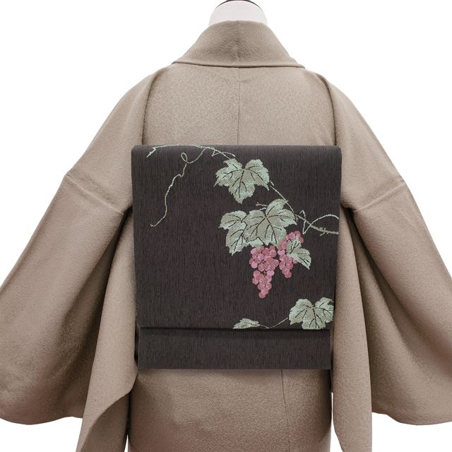 新古品】 名古屋帯 未使用 正絹 九寸 永治屋清左衛門 永井織物 さが美 