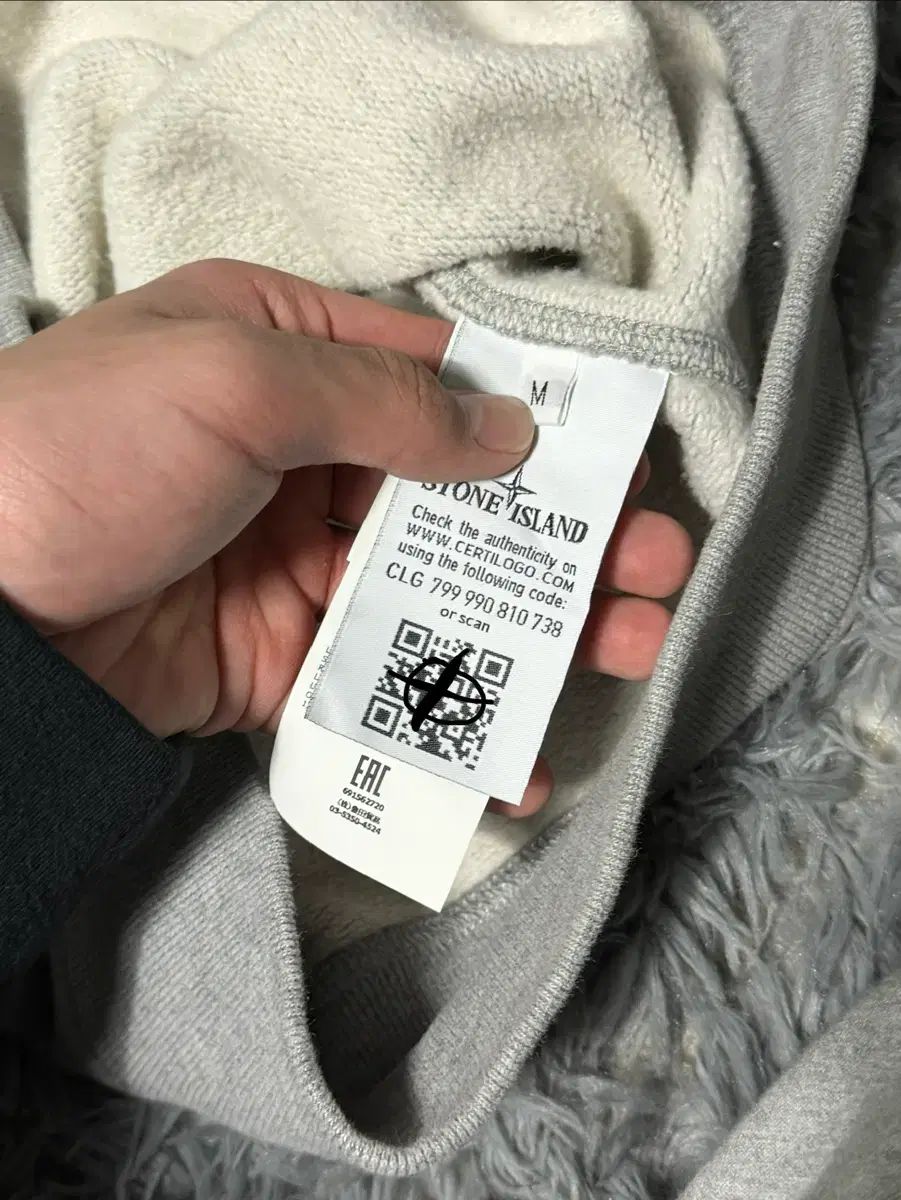 STONE ストーンアイランド スウェット グレー {size M} ISLAND - 残り 