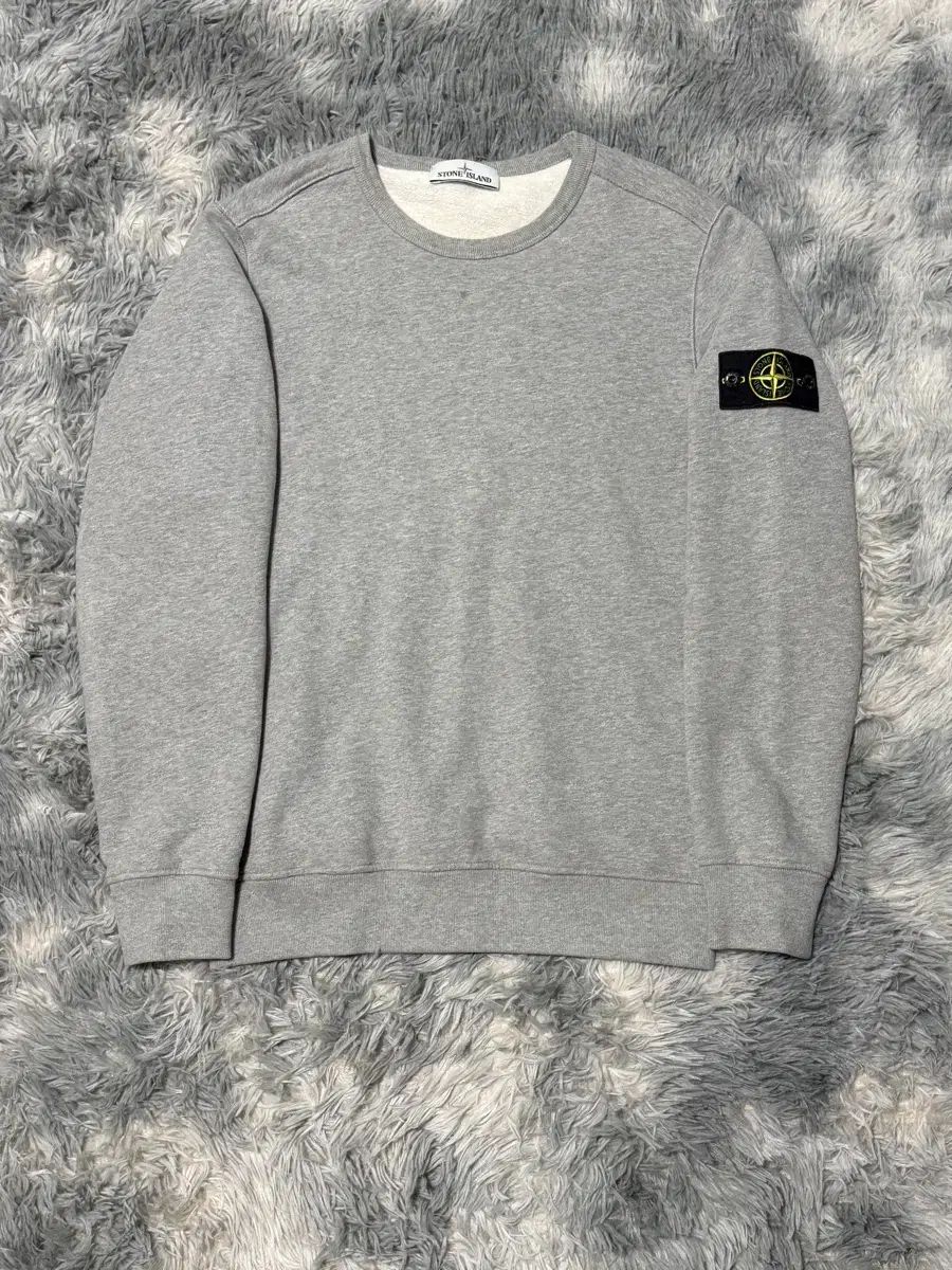 STONE ストーンアイランド スウェット グレー {size M} ISLAND - 残り 