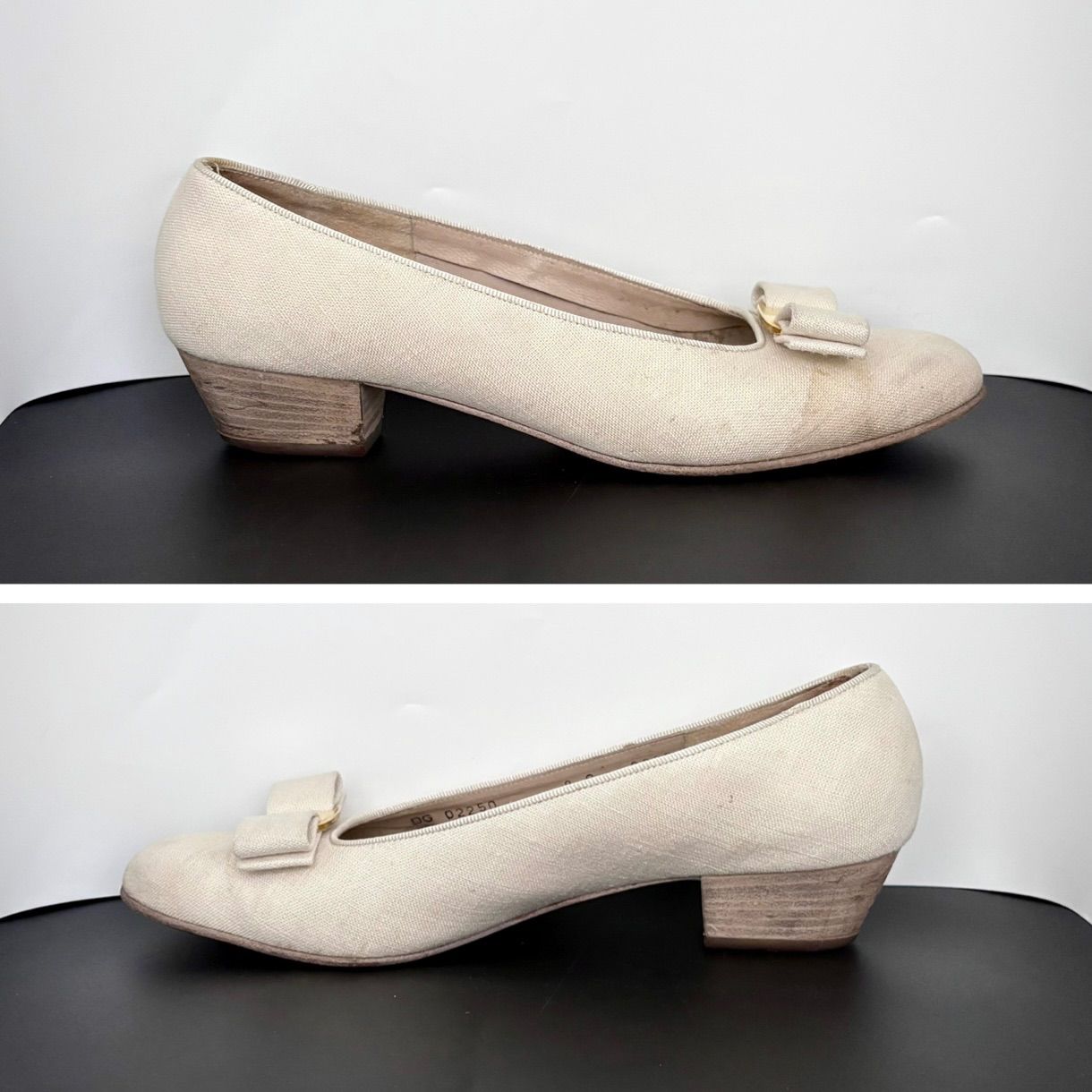 【U】 サルバトーレフェラガモ ヴァラリボン パンプス 8C 25cm Salvatore Ferragamo サルヴァトーレフェラガモ パンプス ヴァラ
