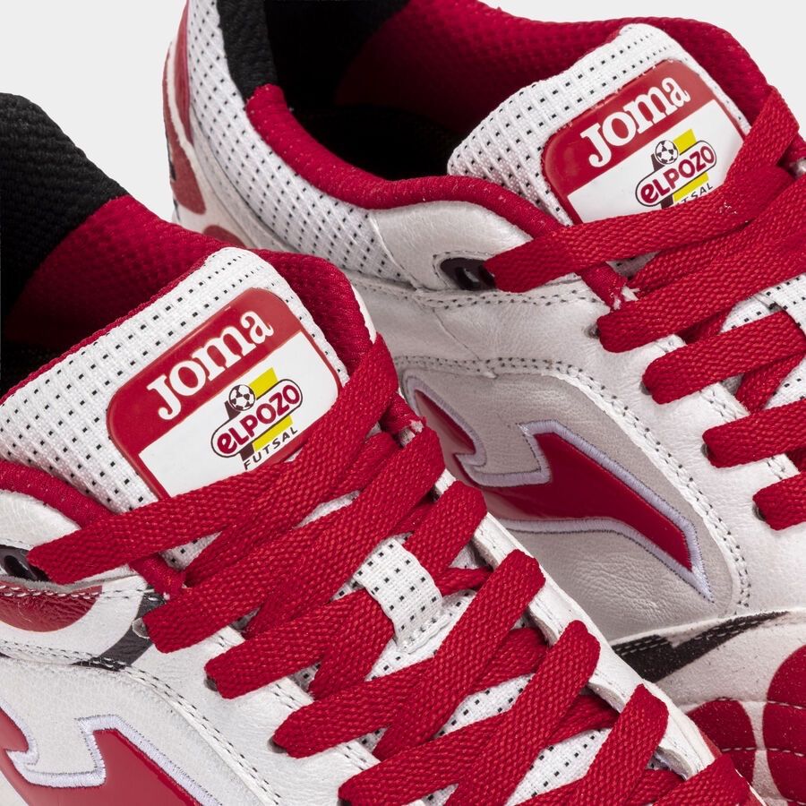 joma / TOP FLEX 2662 ELPOZO WHITE RED INDOOR【SPECIAL EDITION