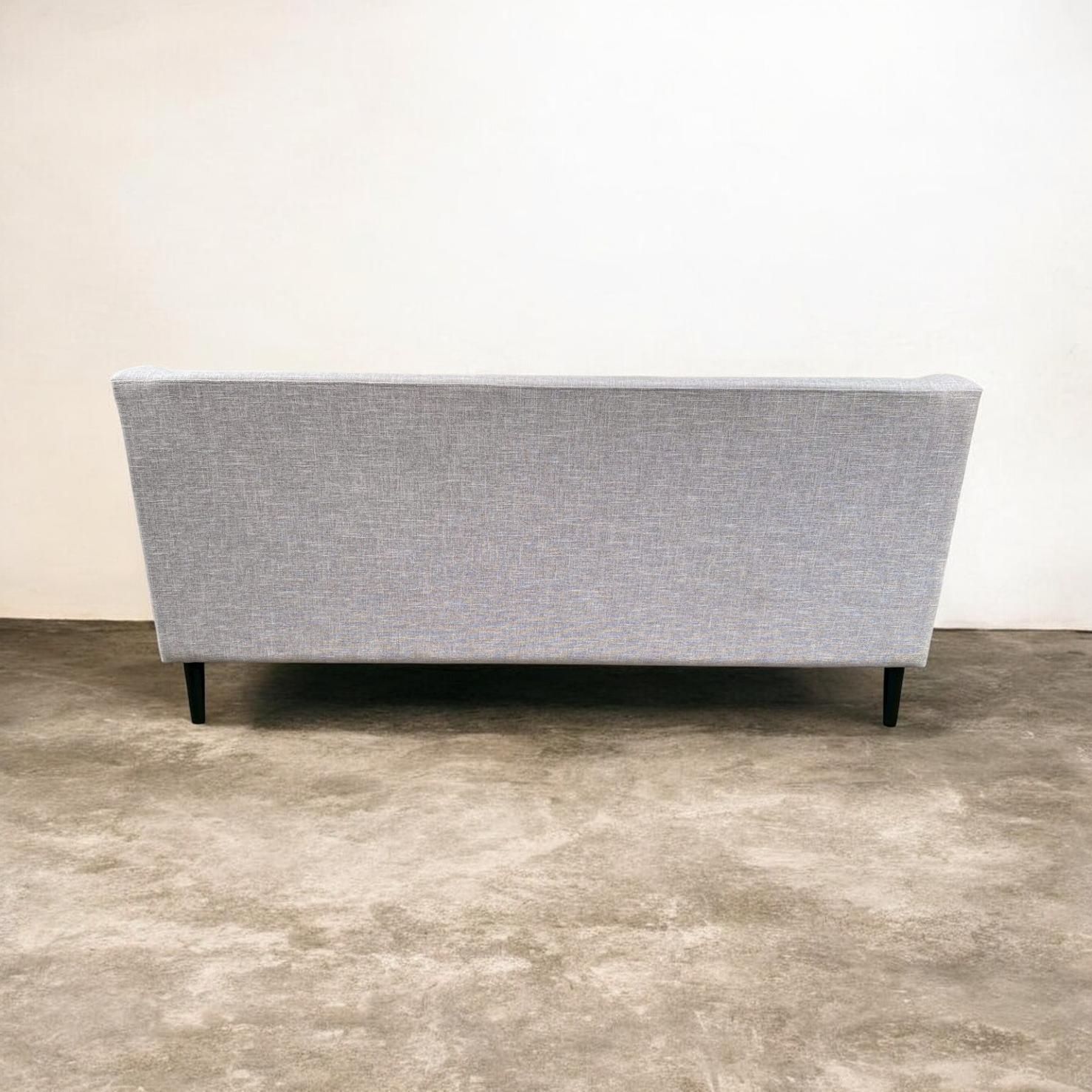 ソファ｜L字ソファ｜ファブリック｜北欧スタイル オットマン付き