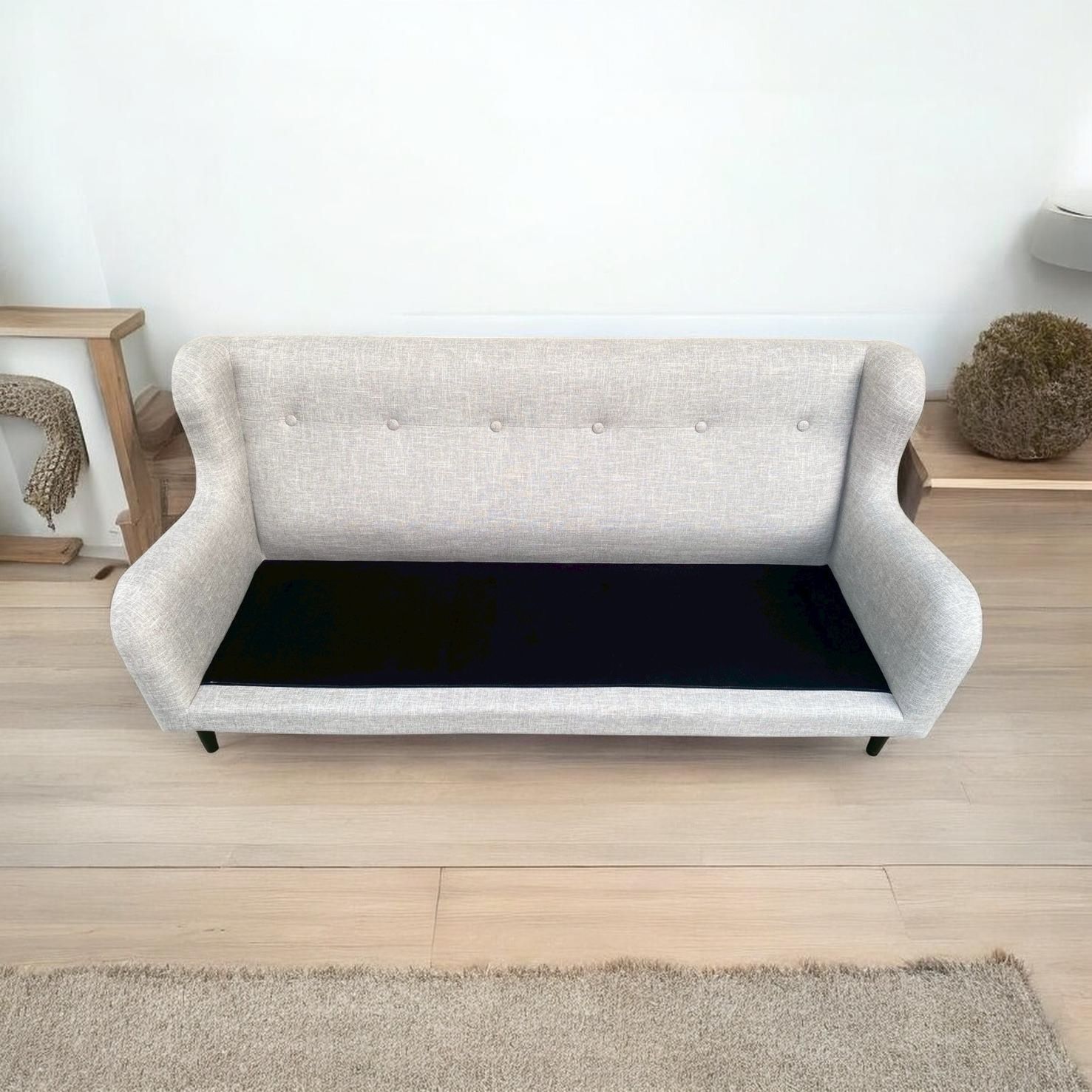 ソファ｜L字ソファ｜ファブリック｜北欧スタイル オットマン付き