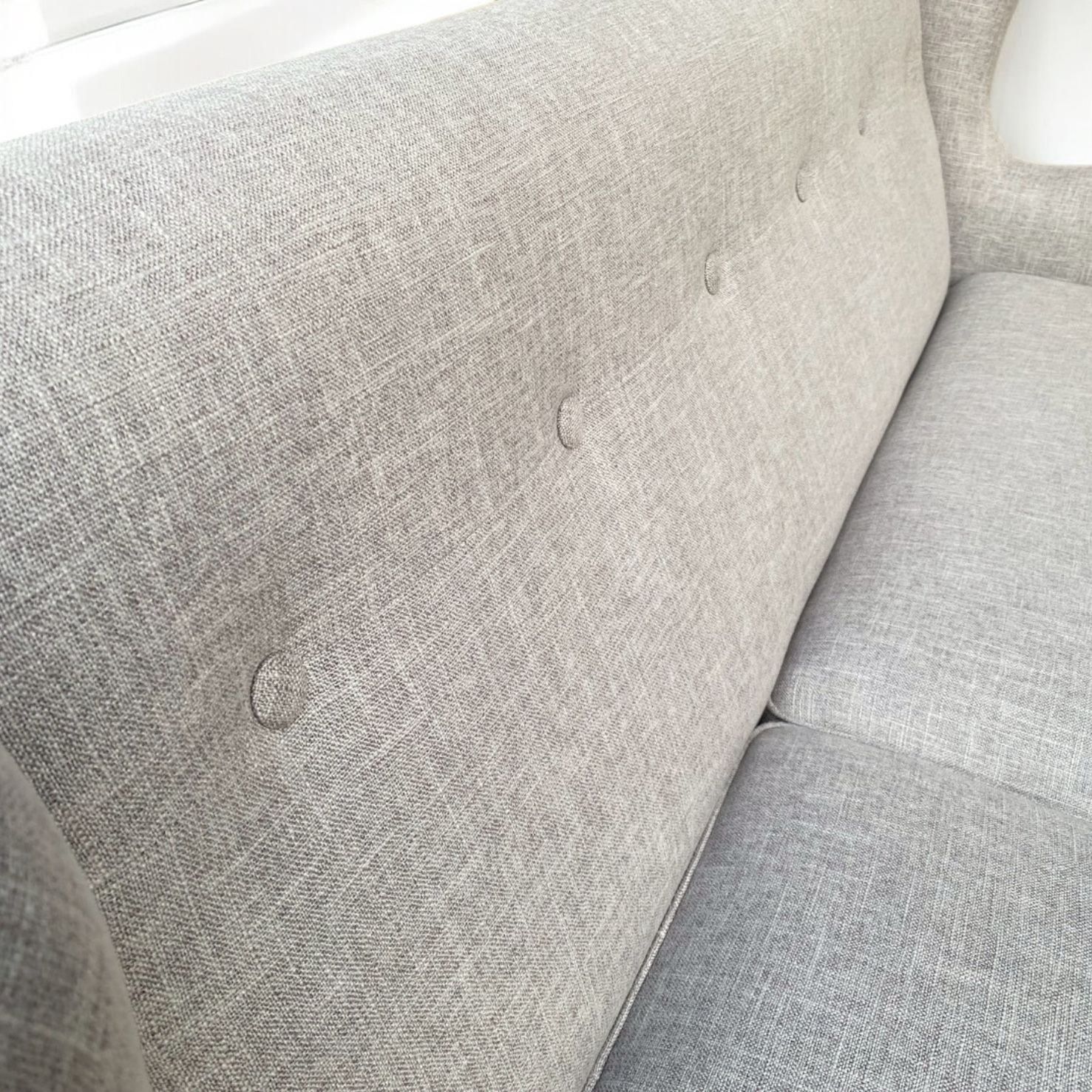 ソファ｜L字ソファ｜ファブリック｜北欧スタイル オットマン付き