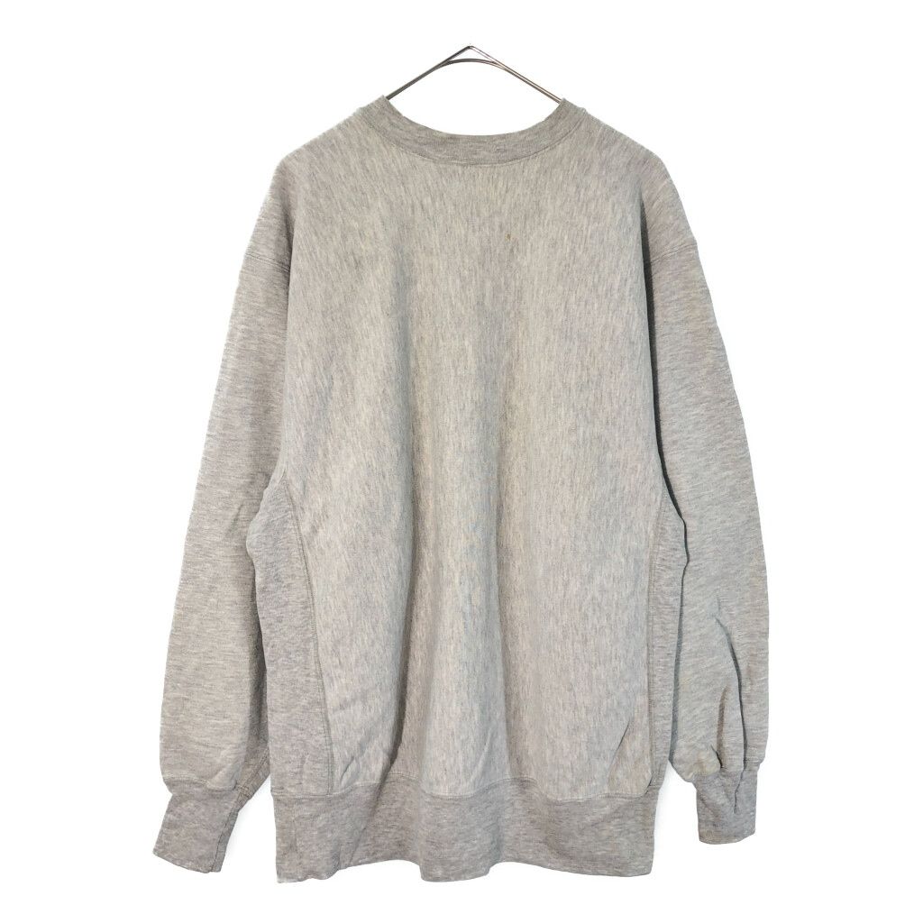 90年代 USA製 Champion チャンピオン REVERSE WEAVE リバースウィーブ カレッジ スウェット グレー(メンズ L相当)中古 古着 X4734 90年代 USA製 Champion チャンピオン REVERSE WEAVE リバースウィーブ