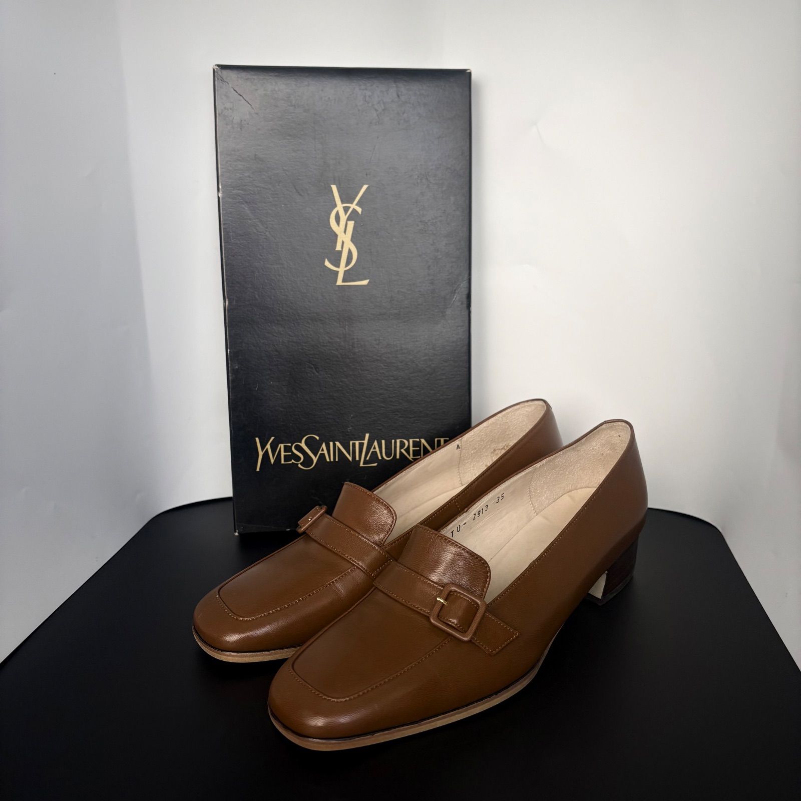 極美品 イヴサンローラン YSL Yves Saint Laurent ローファー