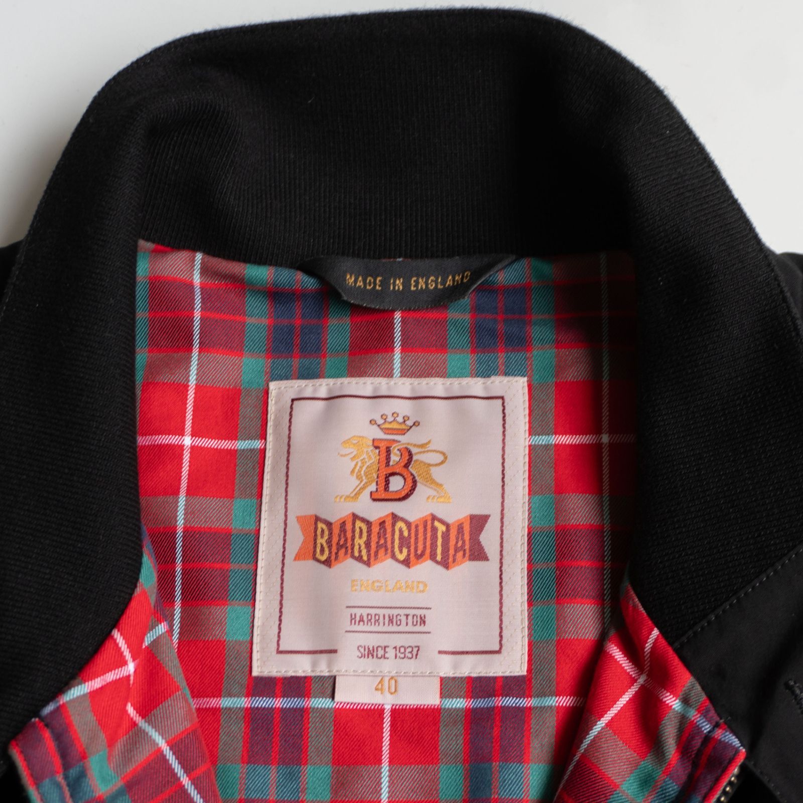 美品】 BARACUTA 【G9 スウィングトップ ハリントンジャケット】 40