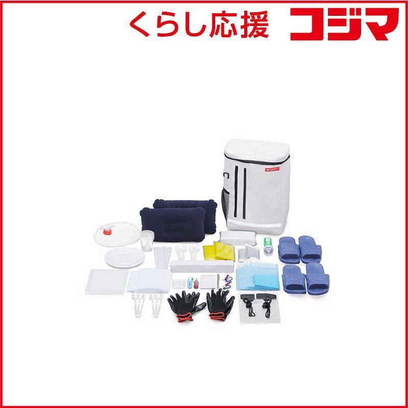 【 新品 未開封 】 アイリスオーヤマ 防災セット 2人用35点 BS25 未使用 送料無料