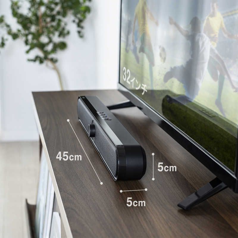 新品 未開封 】 サンワサプライ Bluetooth対応スリムサウンドバー 