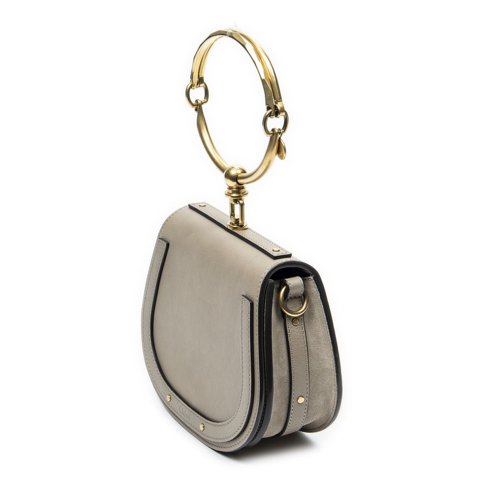 中古] CHLOE クロエスモール ナイル ブレスレット バッグベージュ