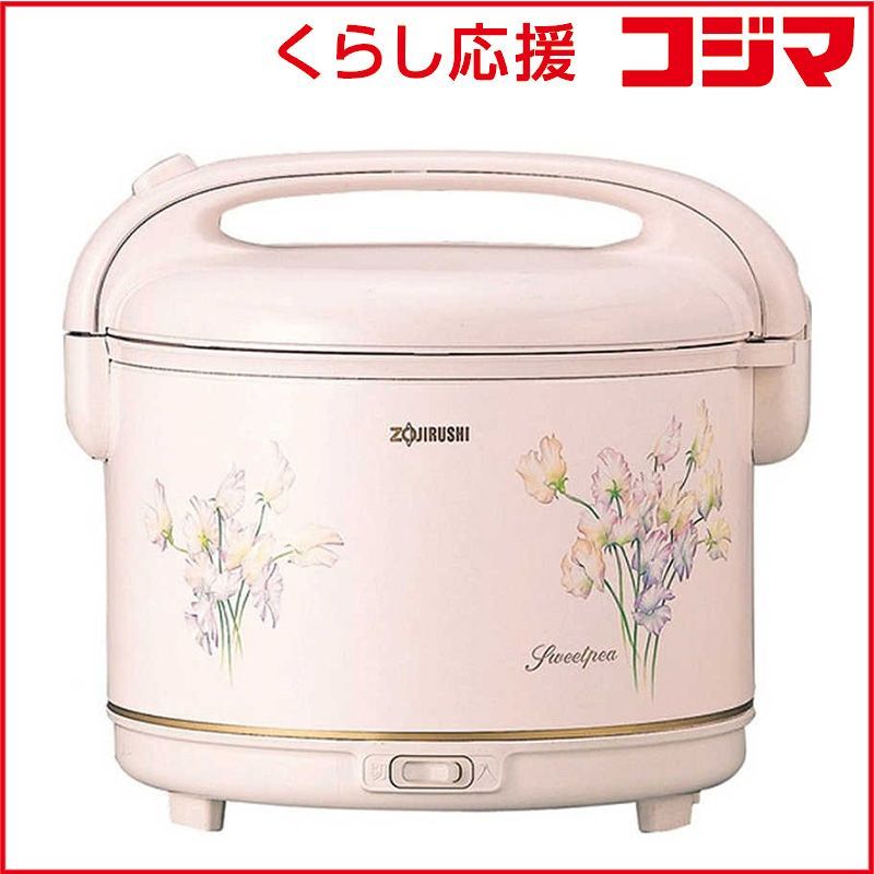 【 新品 未開封 】 象印マホービン　ZOJIRUSHI　保温専用電子ジャー しあわせ [1升]　TYA-C18 スイートピー 未使用 送料無料