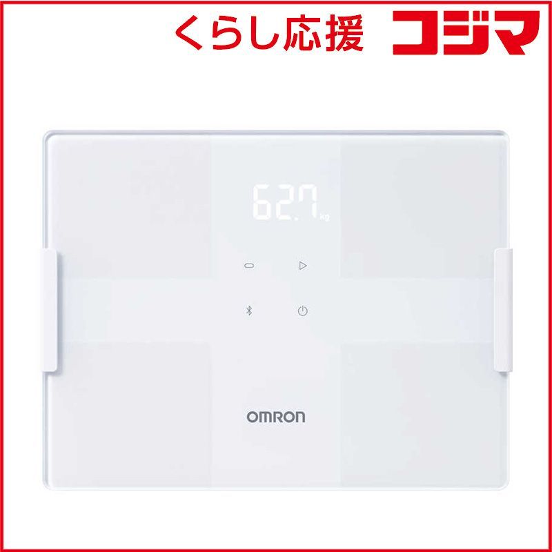 【 新品 未開封 】 オムロン OMRON 体重体組成計 ［スマホ管理機能あり］ KRD-508T-W 未使用 送料無料