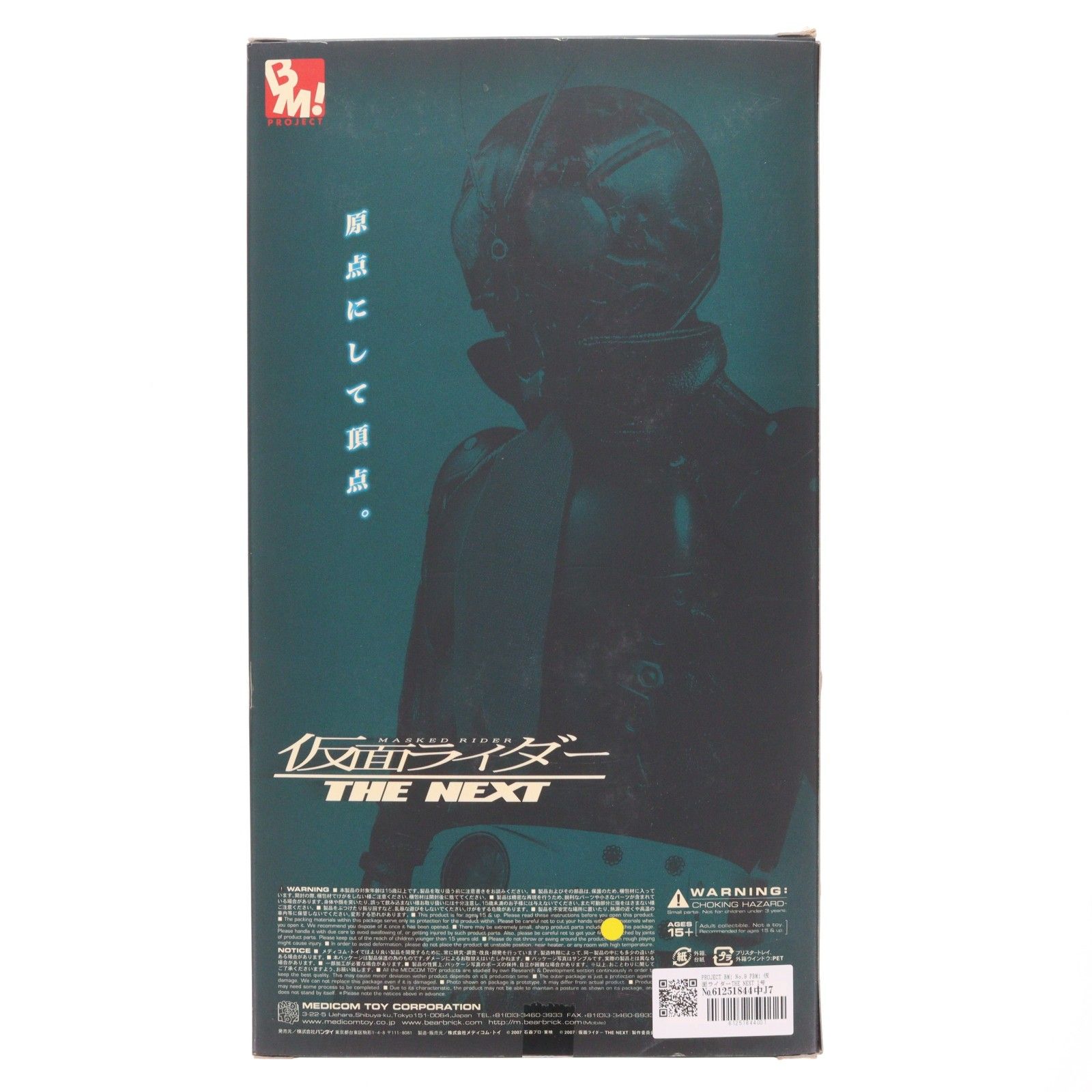 PROJECT BM! No.9 PBM! 仮面ライダーTHE NEXT 1号 12インチアクション 