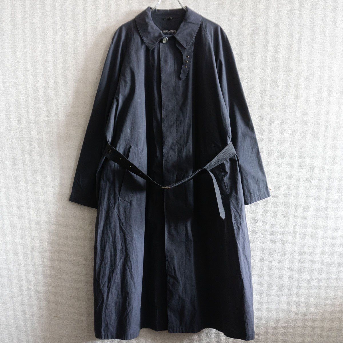 90s/アーカイブ】GIORGIO ARMANI【ステンカラー コート】 48