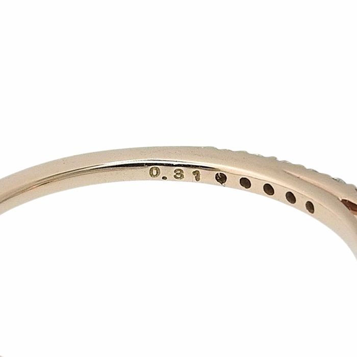 ESTELLE エステール デザイン ダイヤ リング K18PG 750 ピンクゴールド