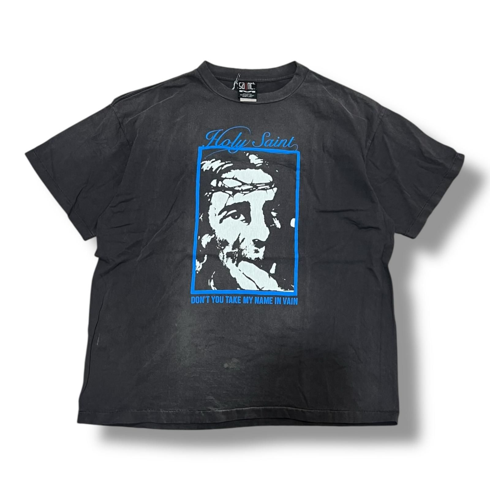 SAINT MICHAEL S T-shit HOLY SAINT プリント Tシャツ セントマイケル 