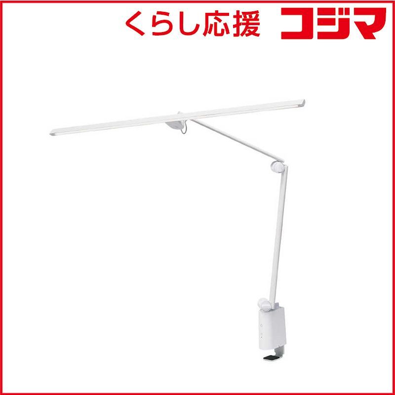【 新品 未開封 】 ユアサ クランプ式 ワイドLEDデスクライト ［LED］ LGD-A3332-W 未使用 送料無料