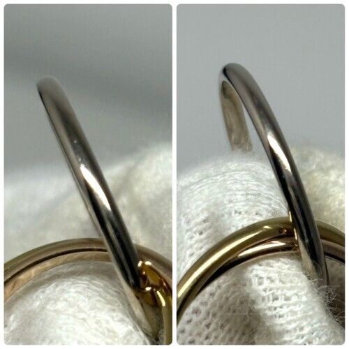 CARTIER カルティエ トリニティ リング XS B4088947 750PG 750WG 750YG