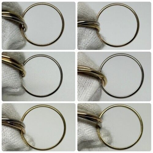 CARTIER カルティエ トリニティ リング XS B4088947 750PG 750WG 750YG