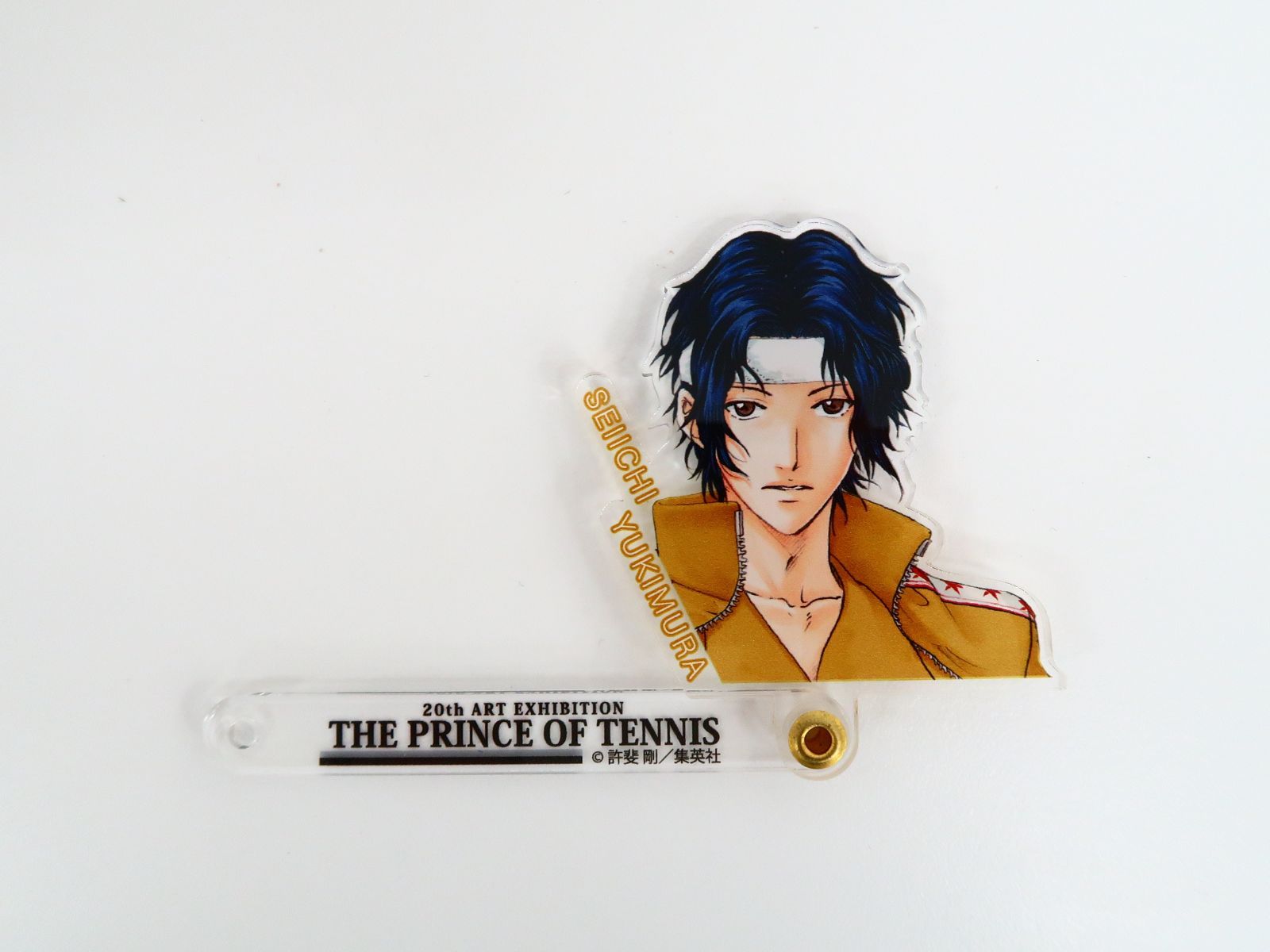 Yukimura Seiichi Photo Prop Key Holder Prince of Tennis Original Picture Exhibition