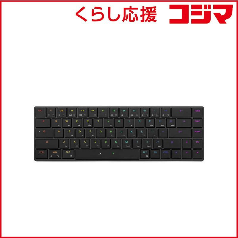 MISTEL AIRONE RGB BT US配列 68キー タクタイル - メルカリ