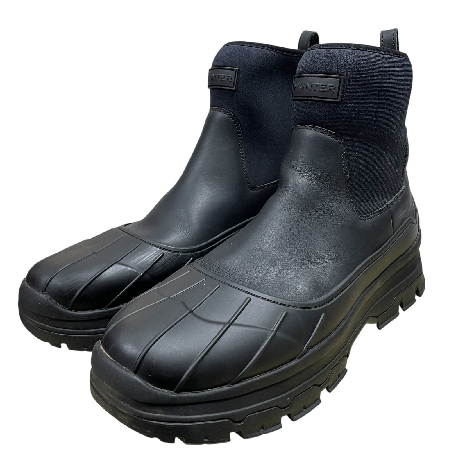 新品 HUNTER レインブーツ 黒 【公式通販】