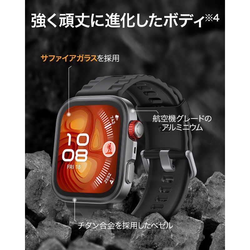 新品 未開封 】 HUAWEI スマートウォッチ WATCH FIT 4 Pro/Black 