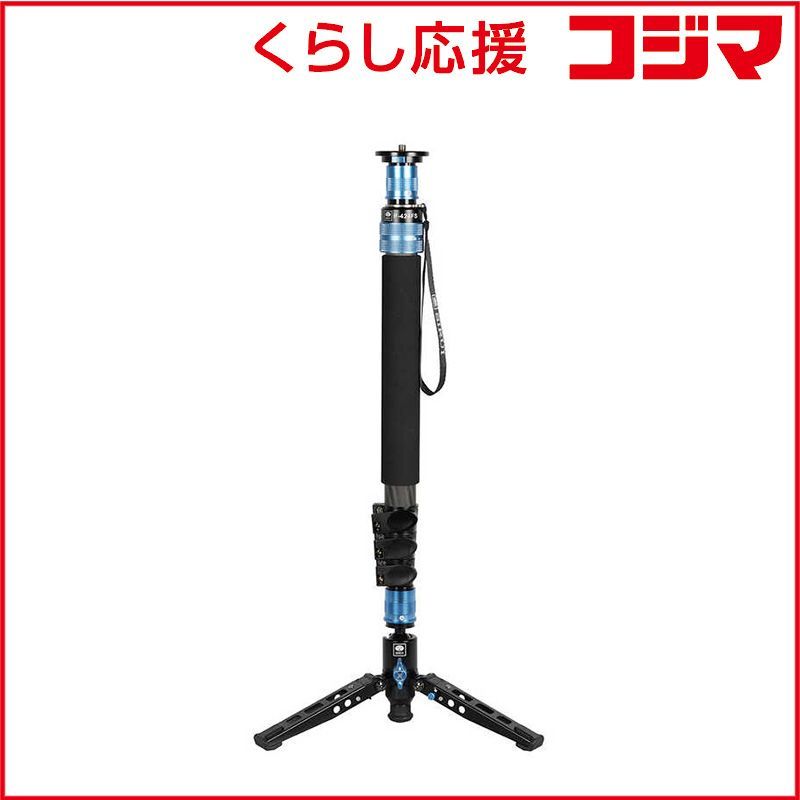 【 新品 未開封 】 SIRUI カーボンファイバー製4段一脚 S ブラック P-424FS-JP 未使用 送料無料