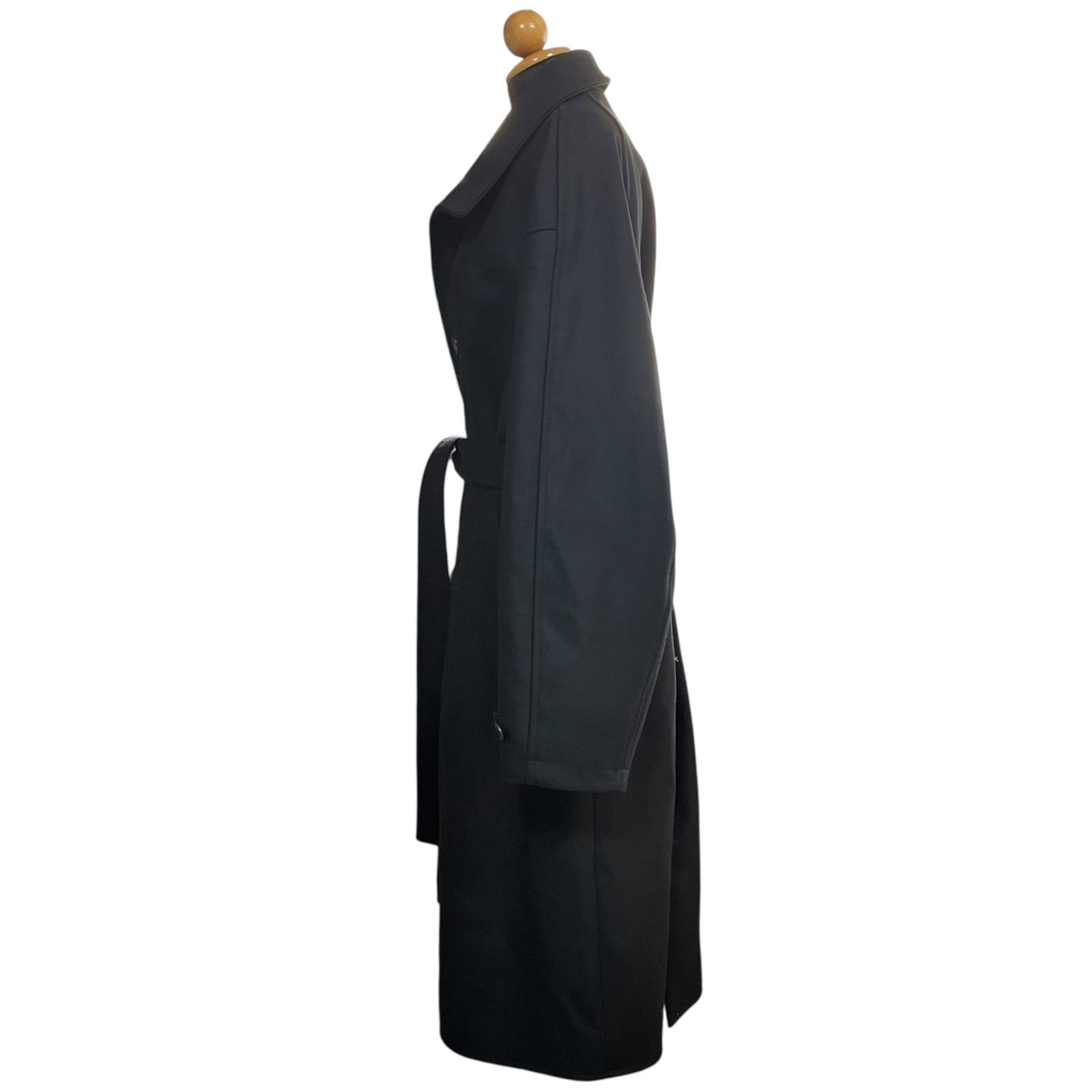 ◇未使用品◇PUBLIC TOKYO ウール ロングコート サイズ02 黒 ブラック 