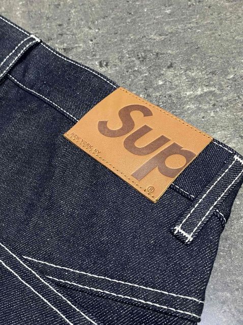 Supreme 26ss Contrast Stitch Double Knee Painter Jean Size-30