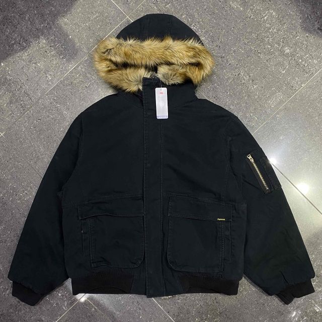 Supreme 26ss Reversible Faux Fur Hooded Work Jacket Size-L