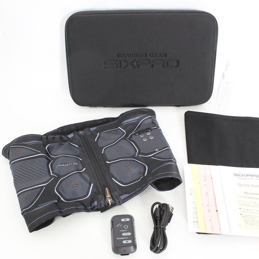SIXPAD シックスパッド パワースーツコアベルト Mサイズ 【公式 SIXPAD シックスパッド パワースーツコアベルト Mサイズ 【公式