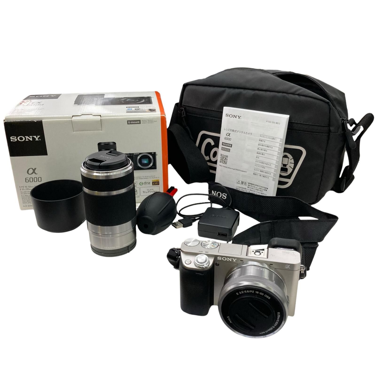 SONY α6000 ミラーレス一眼カメラ ダブルズームキット α6000 SONY