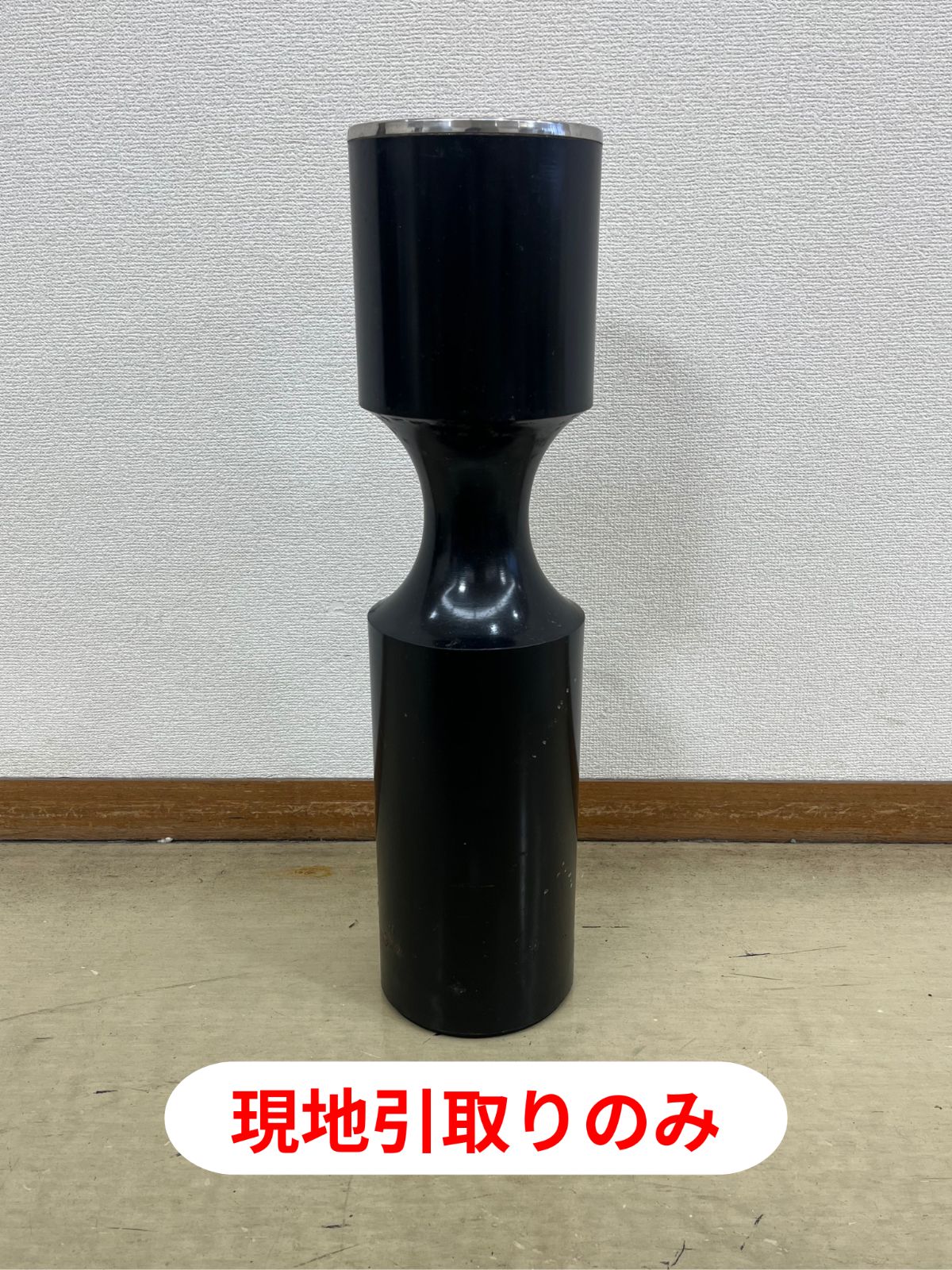 【現地引き取りのみ、配送不可】灰皿19個セット スタンド 屋外 スチール 丸型 スタンド灰皿