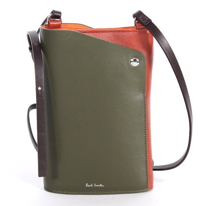 Paul Smith(ポールスミス）/キャンバス＆レザーウォッシュバッグ