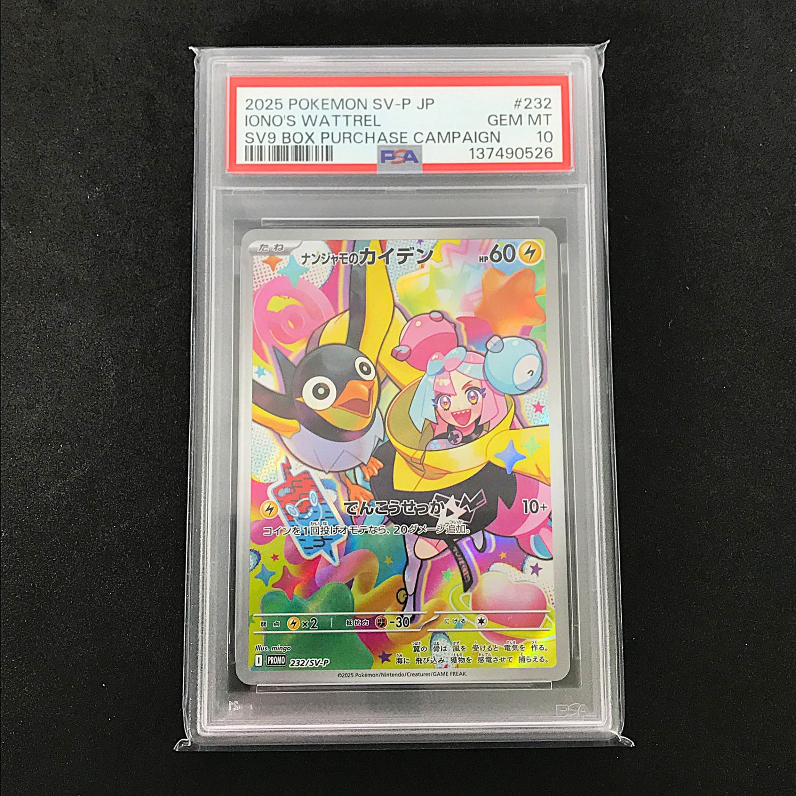 ナンジャモのカイデン PROMO 232⁄SV-P SV-Pプロモカード 公式通販 