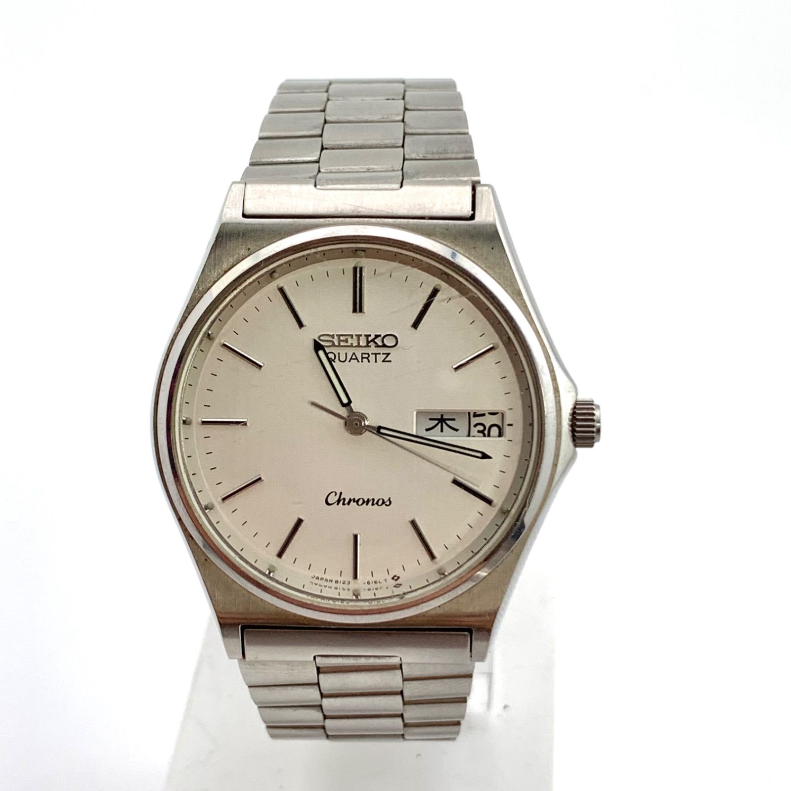 ジャンク】SEIKO Chronos 8123-6130 クォーツ 腕時計 - メルカリ